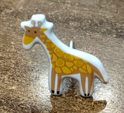 Ceramic Cabinet knob Giraffe 55mm #8805 (Set of 6 Pcs) - Image 2