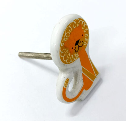 Ceramic Cabinet knob Lion 50mm #8806 (Set of 6 Pcs) - Image 3