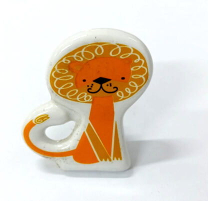 Ceramic Cabinet knob Lion 50mm #8806 (Set of 6 Pcs)