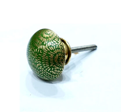 Brass Cabinet Knob 37mm #8754 (Set of 6 Pcs)