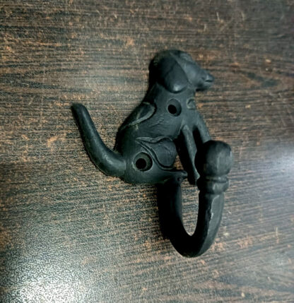 Iron Coat Hook Dog  80mm #8853 (Set of 6 Pcs) - Image 2