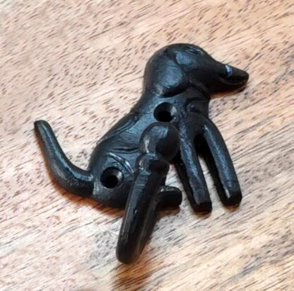 Iron Coat Hook Dog  80mm #8853 (Set of 6 Pcs)