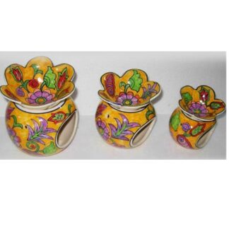 Ceramic Oil Burners These are ceramic oil burners, used to diffuse fragrance oils or essential oils into the air by heating them with a tea light # 9139