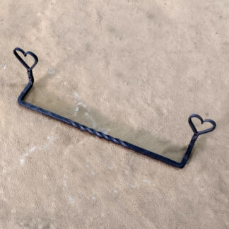 Hand Forged Iron Bathroom Towel Rack 490mm #8890