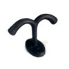 Cast Iron Double Coat Hook 40mm #9218 - Image 2