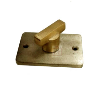 Brass Turn Button & Bronze Rect.Base  TB75-50 #8518