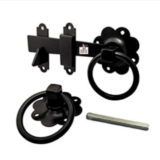 Sheet Iron Plain Ring Gate Latch 150mm #4022