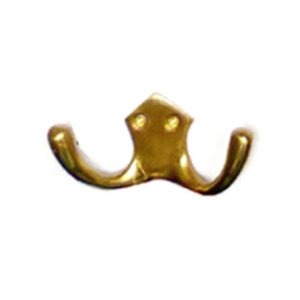 Brass Hat & Coat Hook 80mm #1664