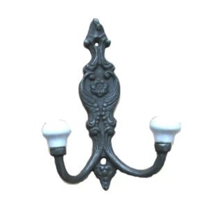 Cast Iron Hat & Coat Hook 155mm #2610