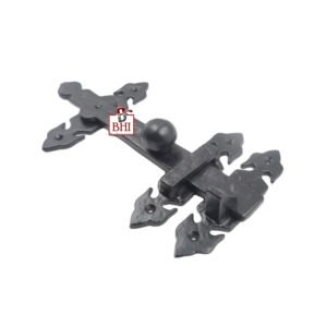 Cast Iron Straight Gate Latch Set FDL Style  250mm #1013