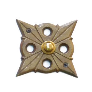 Cast Iron Door Bell Push Button Twinkle 75mm #1028