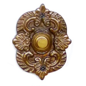 Cast Iron Door Bell Push Button 90mm #1034