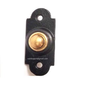 Cast Iron Door Bell Push Button H/R 65mm#1036