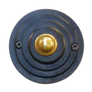 Cast Iron Door Bell Push Button Pyramid  60mm #1040