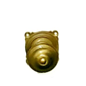 BRASS DOOR KNOB WITH ESCUTCHEON 45mm#1098