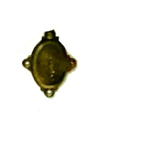 Brass Euro Escutcheons Brass Antique Finish Escutcheon Cylinder Keyhole Euro Door Lock Cover for Security and Protection from Key Damage, Durable Escutcheon Plate with Concealed Screws 60mm #1099