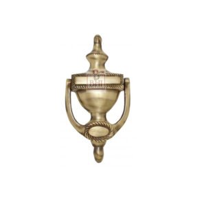 Solid Brass Urn Style Door Knocker Georgian  200mm # 1114