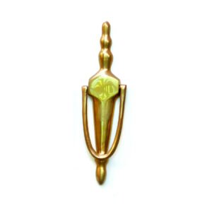 Brass Sold Sleek Door Knocker Victorian 200mm #1115