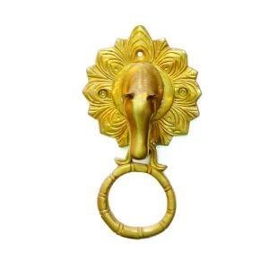 Solid Brass Horse Head Design Ring Door Knocker 170mm #1120