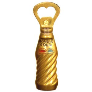 Brass Bottle Opener-Unique Hand Made Coke Bottle Shape, 120mm #1134