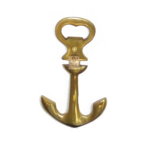 Brass Nautical Anchor Bottle Opener 130mm #1136