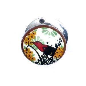 CERA+BRASS CERA.CD KNOB ON BRASS ROSE 57mm#1200