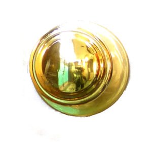 BRASS FIXED DOOR KNOB POLISH BRASS 70mm#1211
