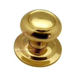 BRASS FIXED DOOR KNOB 75mm # 1216