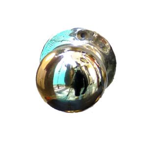 BRASS SPRUNG DOOR KNOB 50mm#1220