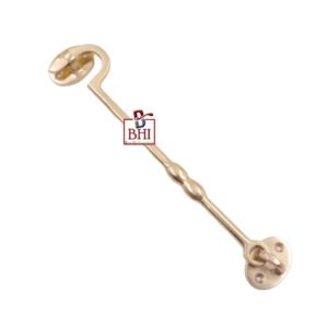Brass Cabin Hook 230mm #1236 Polish Brass Finish