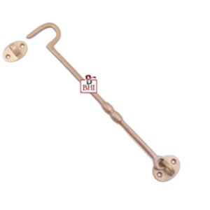 Brass Cabin Hook 305mm #1238 Polish Brass Finish