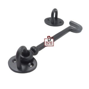 Cast Iron Cabin Hook 140mm #1240 Black Finish