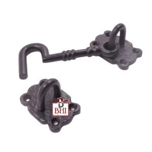 Cast Iron Cabin Hook 125mm #1242 Black Finish