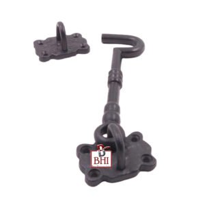 Cast Iron Cabin Hook 145mm #1243 Black Finish
