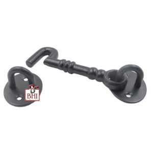Cast Iron Cabin Hook 95mm #1247 Black Finish