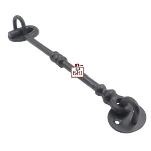 Cast Iron Cabin Hook 200mm #1249 Black Finish