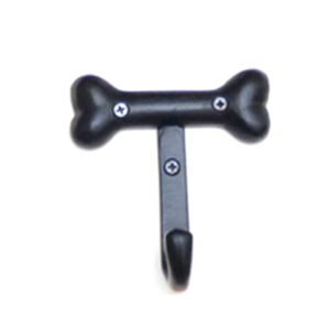 Cast Iron Dog Bone Coat Hook 110mm #1260