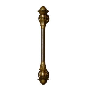 Brass Decorative Acorn Design Door Pull Handle 360mm #1307