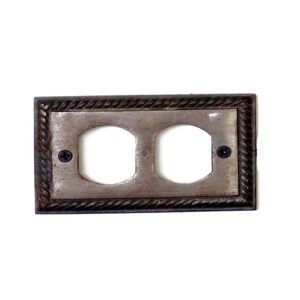 Cast Iron Switch Plate Georgian Style 115mm #1335