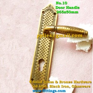 Brass Door Handle Manillon 263mm #1401
