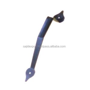 IRON DOOR PULL HANDLE SPEAR CUSP DESIGN WITH THUMB PRESS DESGIN 270mm#1422