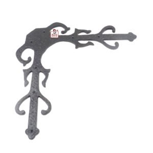 Cast Iron Corner Strap Fancy 350mm #1497
