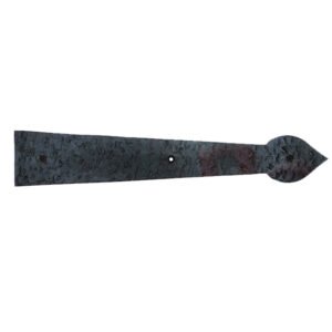 Cast Iron Door Front Strap Heart 410mm #1519