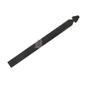 Forged Iron Door Strap Décor Arrow  610mm #1521