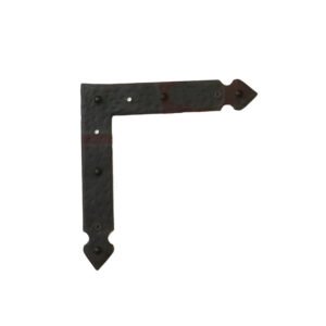 Hand Forged Iron Corner Strap Spear 155mm #1539