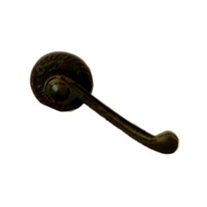 Cast Iron Door Handle On Rose 110mm #1571