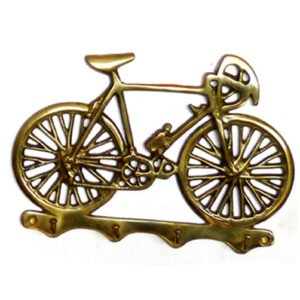 Brass Coat Hook With Four Hangers 185mm #1604