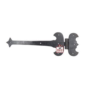Cast Iron Door Hinge Double Mustache  250mm #1642