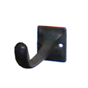 Cast Iron Hat & Coat Hook 65mm #1678 Black Finish