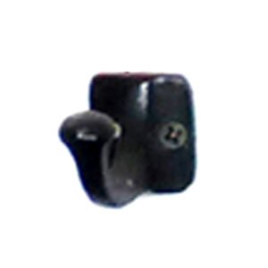 Cast Iron Coat Hook 40mm #1679 Black Finish